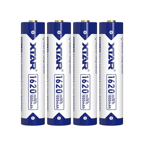 XTAR R03/AAA 1.5V Li-ion 1620mWh 1000mAh - 4 sztuki