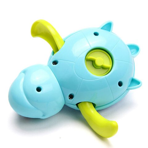 Zabawki do kąpieli pływające żółwie nakręcane zielony, żółty, niebieski