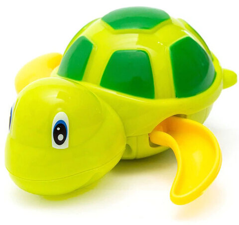 Zabawka do kąpieli pływający nakręcany żółw zielony