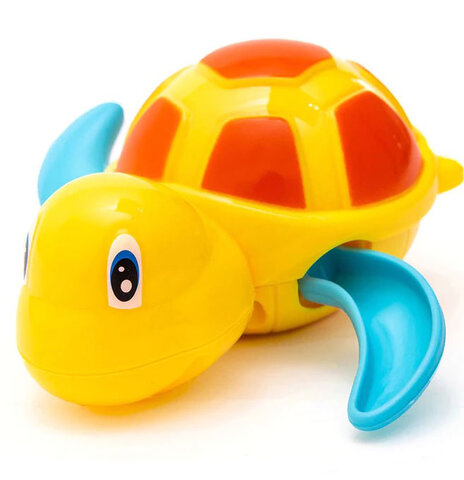 Zabawki do kąpieli pływające żółwie nakręcane zielony, żółty