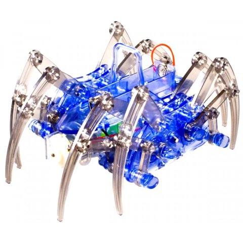 Pająk robot na baterię zabawka kreatywna DIY	