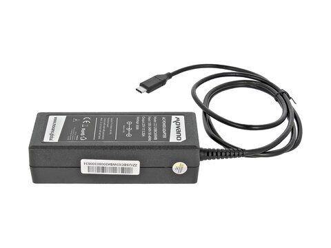 Zasilacz Movano uniwersalny 65W USB type C (black) 