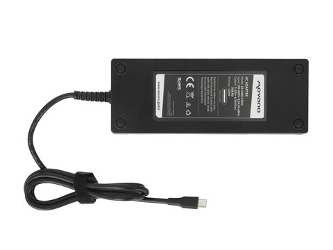 Zasilacz Movano130W USB type C USB-C do Dell (black) DA130PM170
