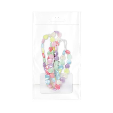 Zawieszka PIXIE do telefonu / długość sznura 68cm (34cm w pętli) / na szyję - serca