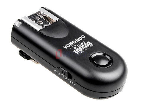 Zestaw dwóch wyzwalaczy radiowych Yongnuo RF603C II z kablem C1 do Canon