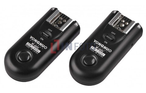 Zestaw dwóch wyzwalaczy radiowych Yongnuo RF603C II z kablem C3 do Canon