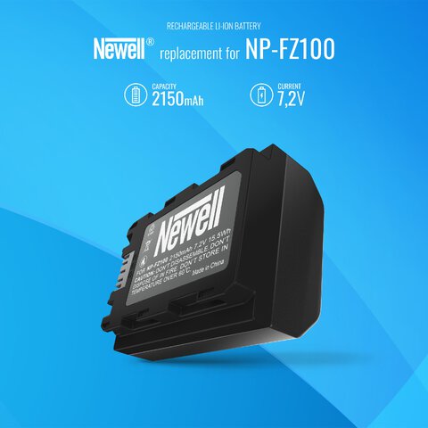 Zestaw ładowarka dwukanałowa Newell DL-USB-C i akumulator NP-FZ100 do Sony