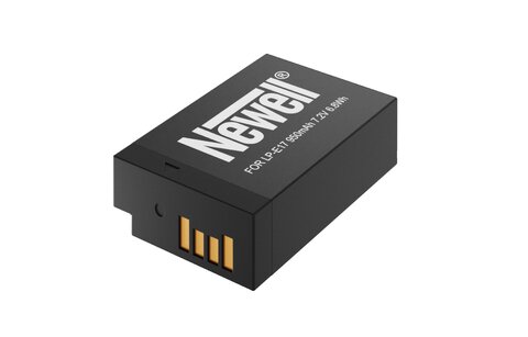Zestaw ładowarka dwukanałowa Newell DL-USB-C i dwa akumulatory LP-E17 do Canon