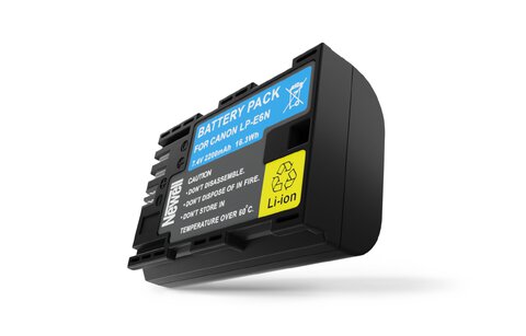 Zestaw ładowarka dwukanałowa Newell DL-USB-C i dwa akumulatory LP-E6N do Canon