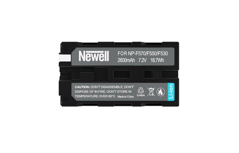 Zestaw ładowarka dwukanałowa Newell DL-USB-C i dwa akumulatory NP-F570 do Sony