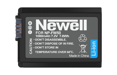 Zestaw ładowarka dwukanałowa Newell DL-USB-C i dwa akumulatory NP-FW50 do Sony