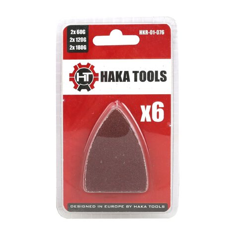 Zestaw papierów ściernych Haka Tools 2"/50mm